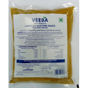 Veeba American Mustard Sauce 1 kg