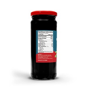 Abbies Black Pitted Olives 450gm 