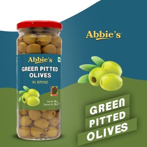 Abbies Green Sliced Olives 450gm