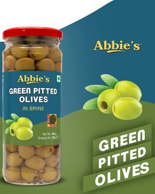 Abbies Green Sliced Olives 450gm