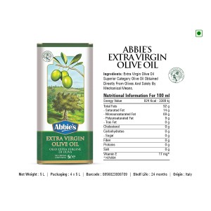 Abbies Olive Oil Extra Virgin 5ltr