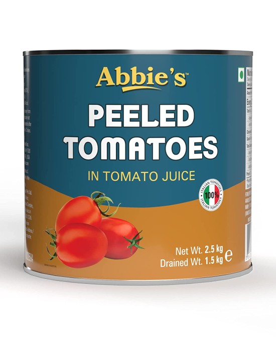 Abbies Peeled Tomatoes Juice 2.5kg