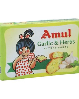 Amul Garlic & Herbs Buttery Spread 100 g Carton