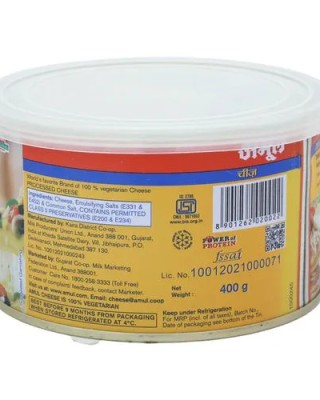 Amul Processed Cheese 400 g Tin