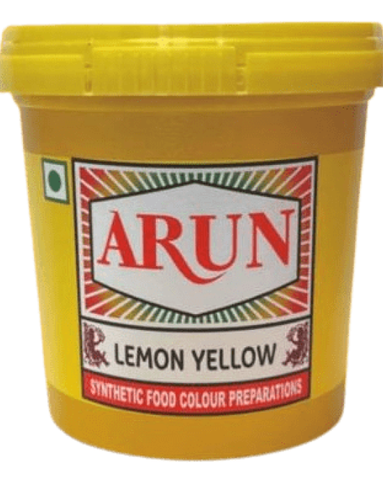 Arun Lemon Yellow Food Colours 1Kg