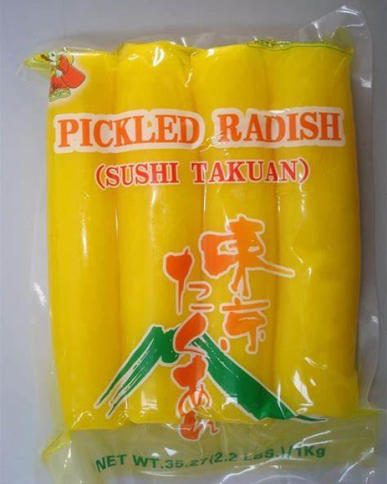 TAKUWAN RADISH PICKLE 1KG