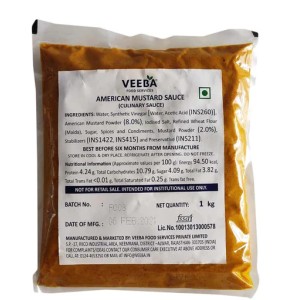 Veeba American Mustard Sauce 1 kg