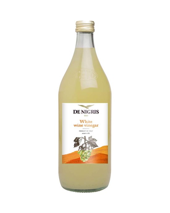 DE NIGRIS WHITE WINE VINEGAR 1LTR