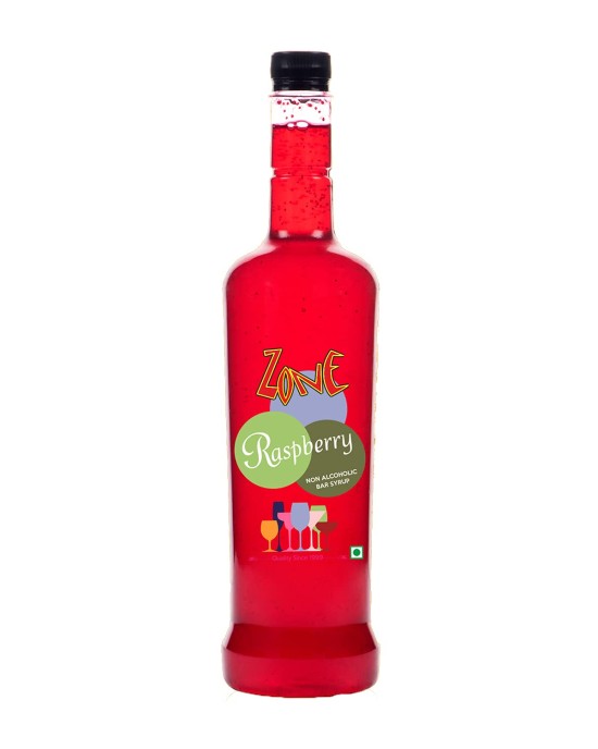 Zone Bar Syrup Raspberry 1 Ltr