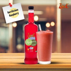 Zone Bar Syrup Raspberry 1 Ltr