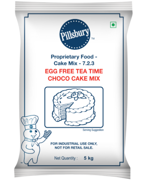 Pillsburry Egg Free Tea Time Chocolate Premix 5kg