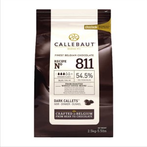 Delta Callebaut 811 Dark Chocolate 2.5kg