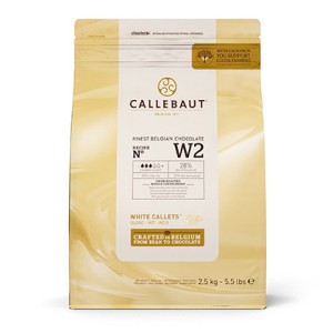 Delta Callebaut W2 White Chocolate 2.5Kg