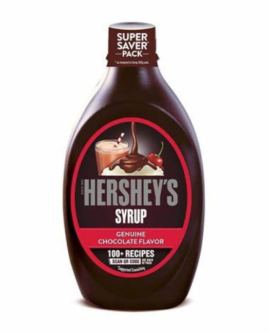 HERSHEYS SYRUP CHOCOLATE 623ML