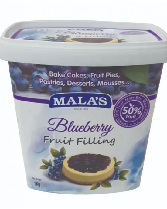 Malas Blueberry Filling 1kg