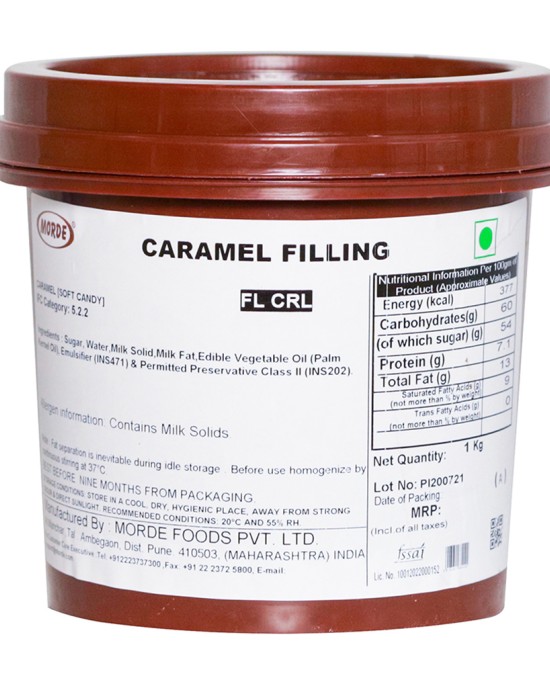 Morde Choco Filling Caramel 1kg