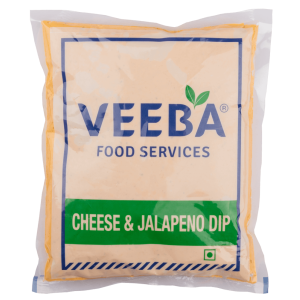 Veeba Cheese & Jalapeno Dip 1 kg