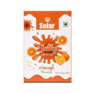 Solar Jelly Crystal Orange 100gm