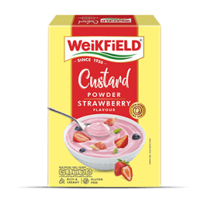 Weikfield Custard Powder Strawberry 75 gms