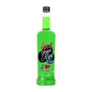 Zone Green Mint Bar Syrup 1ltr