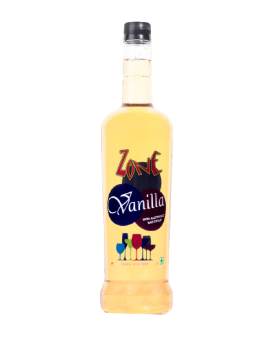 Zone Vanilla Bar Syrup 1ltr